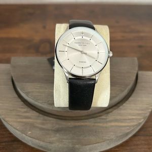 Kenneth Cole Men’s Dress Watch w diamond Fathers Day Flash Sale Reg $95